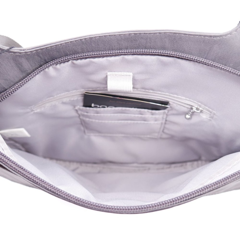 Baggallini Pocket Slim Crossbody Nylon Bag Purse - Picture 5 of 8